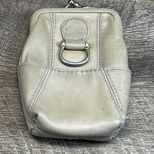 Vintage Roger Gimble Kisslock Cigarette/leather Change Purse